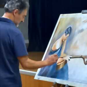 photo Salon International de l'Aquarelle : Spectacle de peinture