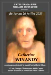photo Exposition à l'atelier-galerie William Montaudié: Catherine Winandy