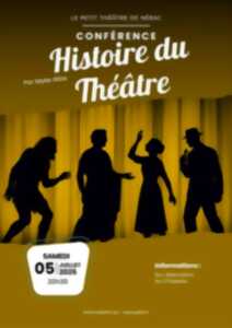 photo Conférence sur l'Histoire du Théâtre