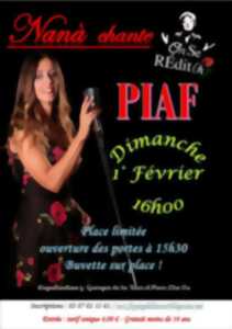 photo Nanà chante piaf