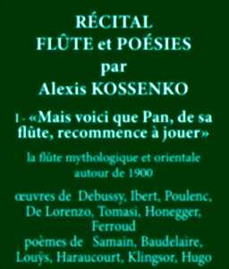 photo Les Coréades 2025 - Flûte et poésies par Alexis Kossenko à Niort