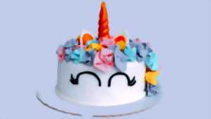 photo Atelier : Gâteau Licorne