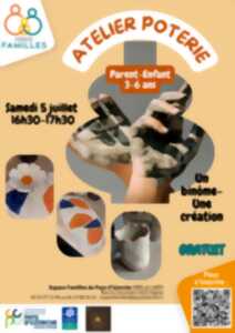 photo Atelier poterie parent-enfant