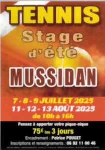 photo Stage d'été Tennis
