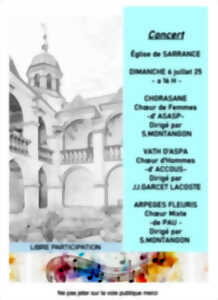 photo Concert - Chorasane, Vath d'Aspa et Arpeges Fleuris