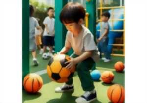 photo Atelier de jeux collectifs avec ballon 4-7 ans