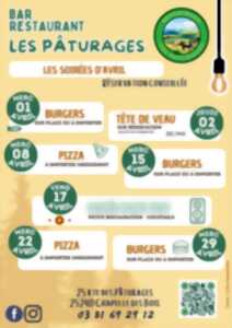 photo Soirées Spéciales avril - Restaurant Les Pâturages