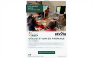 photo Dégustation de fromage à l'etxola