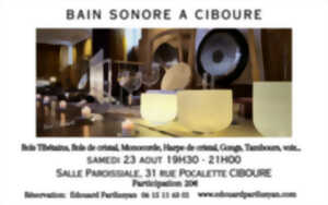 photo Bain sonore à Ciboure