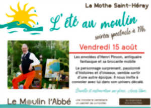 photo L'été au moulin : Les envolées d'Henri Pinson