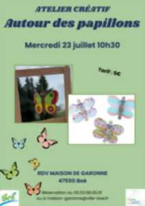 photo Atelier créatif autour des papillons
