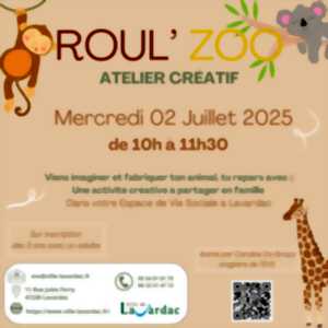 photo Atelier créatif : Roul'Zoo