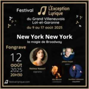 photo Festival Lyrique - New York New York, la magie de Broadway