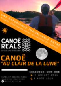 photo CANOË AU CRÉPUSCULE SUR L'ORB