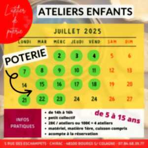 photo ATELIER POTERIE (ENFANTS)