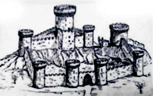 photo LES BARONNIES DU GÉVAUDAN : LE CHÂTEAU DE PEYRE AVANT SA DÉMOLITION