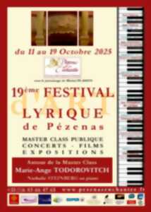 photo 19EME FESTIVAL LYRIQUE DE PEZENAS