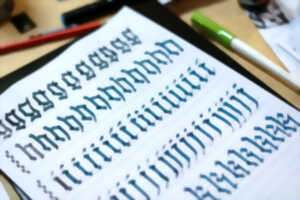 photo Atelier de calligraphie