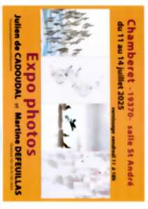 photo Expo Photos : Julien de CADOUDAL et Martine DEFEUILLAS
