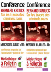 photo MEDIATHEQUE - Conférence Bernard KROUCK