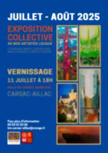 photo Exposition collective des artistes locaux