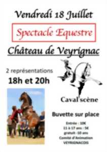 photo Spectacle équestre - Château de Veyrignac