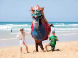 photo Spectacle - Le triselectops aime sa plage