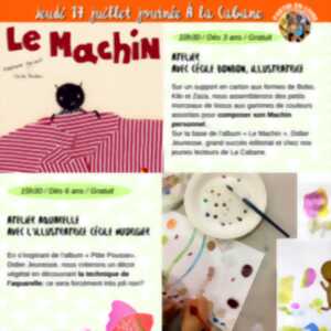 photo Atelier aquarelle avec l'illustratrice Cécile Hudrisier