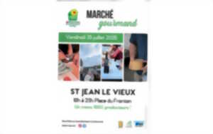 photo Marché gourmand nocturne