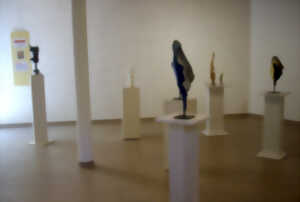 photo Exposition : Monique Astruc, Thierry Colson et Laure Polin.