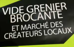 photo Vide grenier brocante et marché de créateurs locaux