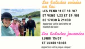 photo Les balades soirées au lac