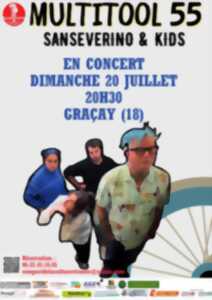 photo Concert Sanseverino & kids
