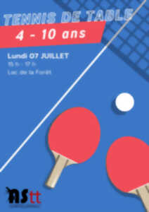 photo Apprentissage ludique du Tennis de table pour les plus jeunes
