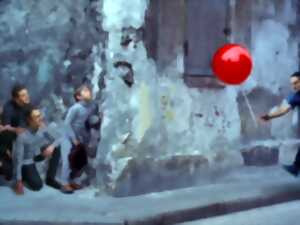 photo Projection - Le Ballon rouge