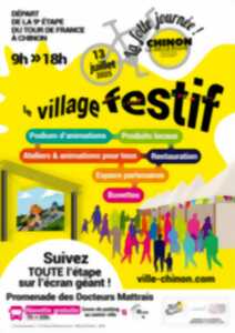 photo 9ème étape du Tour de France : Le village festif