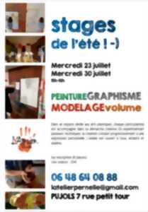 photo Atelier Peinture - Graphisme - Modelage - Volume