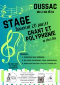 photo Stage de chant et polyphonie