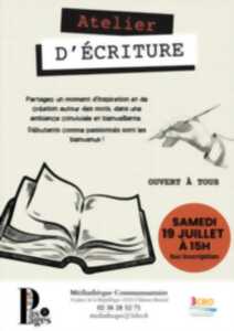 photo Atelier d'écriture