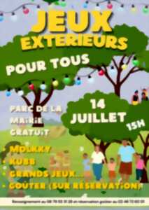 photo Jeux exterieurs pour tous !