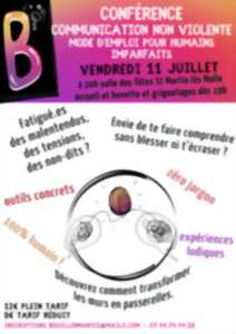 photo Conférence sur la Communication Non Violente Mode d'emploi pour humains imparfaits