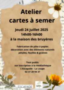 photo Atelier cartes à semer