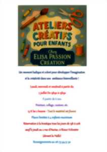 photo ATELIERS CRÉATIFS POUR ENFANTS