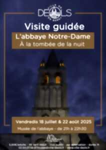 photo L'abbaye à la tombée de la nuit