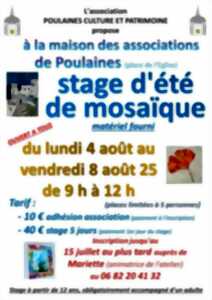 photo Stage d'été de mosaique