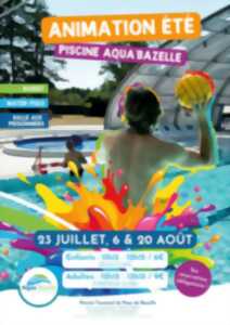 photo Animation été piscine Aqua'Bazelle