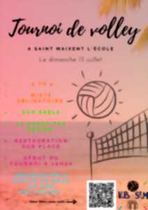 photo Tournoi de beach volley