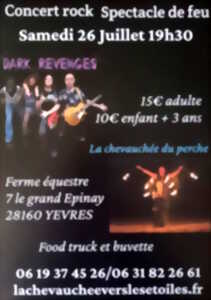 photo Concert pop-rock et spectacle de feu