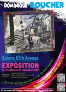 photo EXPOSITION DOMINIQUE BOUCHER DE LA GALERIE 63TH AVENUE