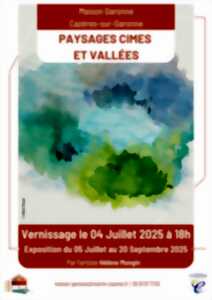 photo EXPOSITION PAYSAGES CIMES ET VALLÉES